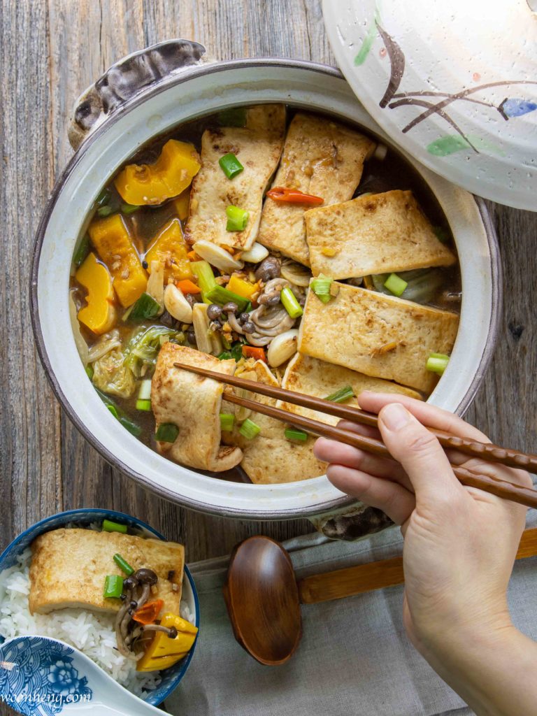 cabbage-tofu-delicata-squash-stew