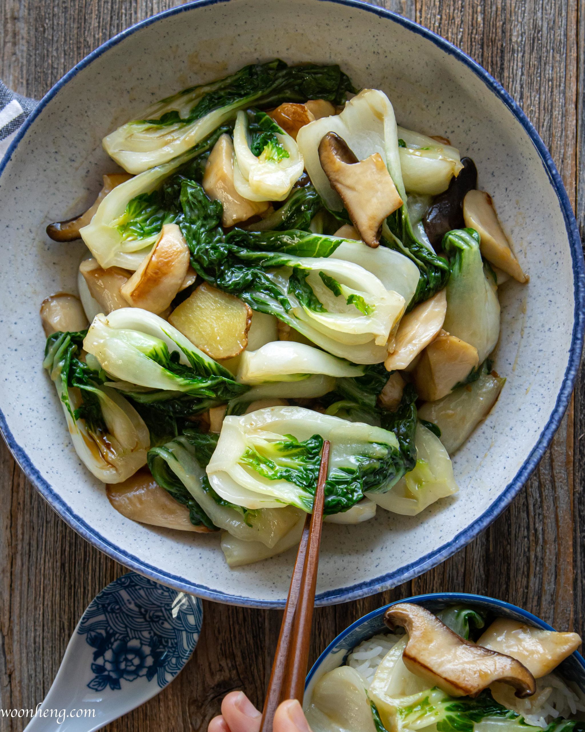 The Easy Bok Choy Stir Fry You Need | 炒奶油白菜 - WoonHeng