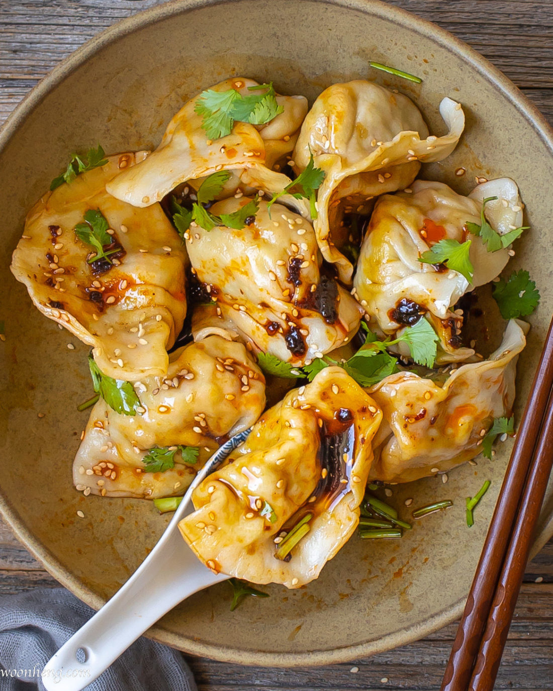 The Easy Vegan Vegetable Dumpling You Need - Jiao Zi - WoonHeng