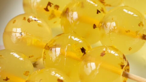 Osmanthus Konnyaku Jelly Balls - 桂花果冻 - WoonHeng